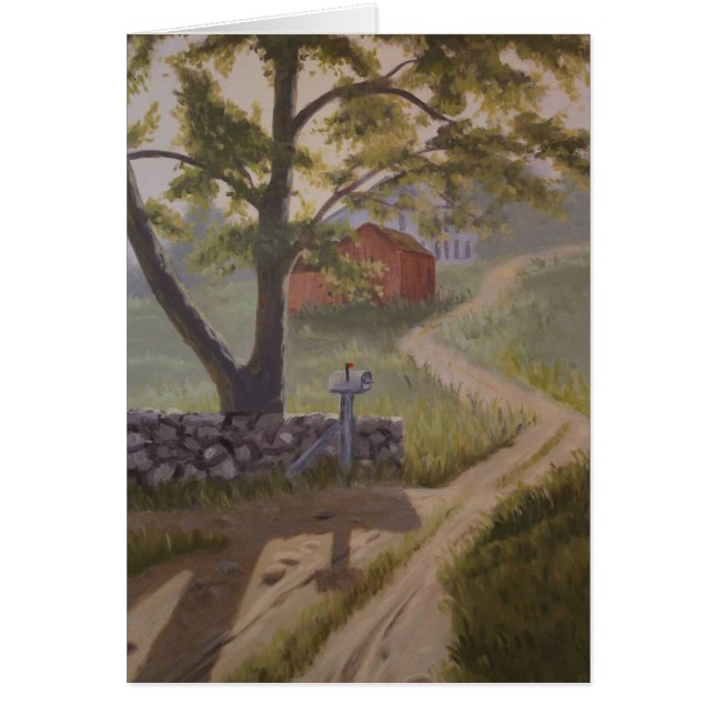 道に沿う農場 (正面)