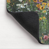 道に沿う雨の日の日光 マウスパッド (コーナー)