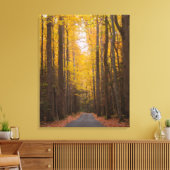 道に沿って キャンバスプリント (インサイチュ (リビング))