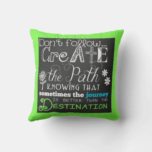 道のやる気を起こさせるな枕を作成して下さい クッション (裏面)