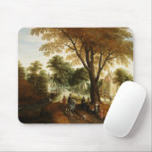 道のエレガントな騎手そして姿 マウスパッド (マウス)