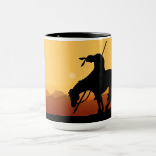 道のコーヒー・マグの端 マグカップ