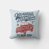 道のジープの装飾用クッションを離れて クッション (正面)