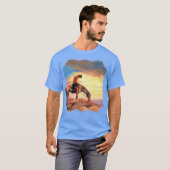 道のティーのTシャツの端 Tシャツ (正面フル)