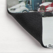 道のトラックの運転手に マウスパッド (コーナー)