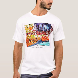 道のヒツジ Tシャツ