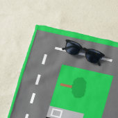 道のビーチタオル ビーチタオル (インサイチュ)