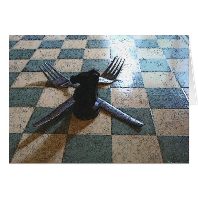 道のフォーク (正面横)