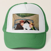 道のフォーク キャップ (正面)