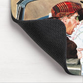 道のフォーク マウスパッド (コーナー)