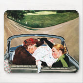 道のフォーク マウスパッド (正面)