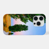 道のフランスの道 iPhoneケース (裏面横)