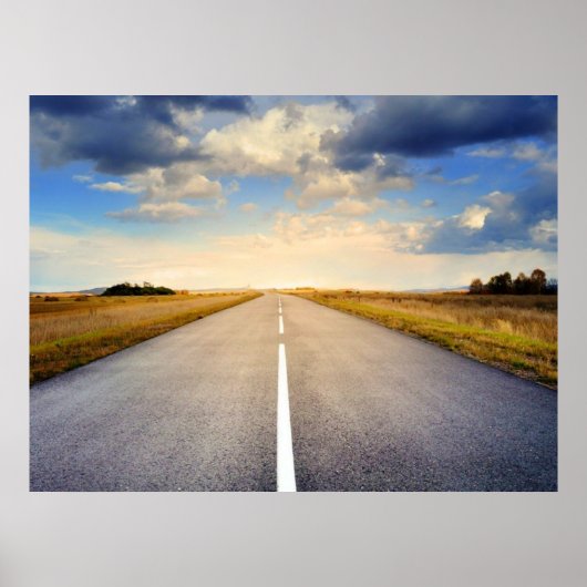 道のポスターを見つける ポスター (正面)