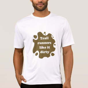 道のランナー Tシャツ
