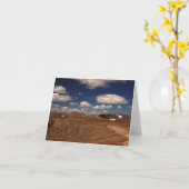 道のリッジの道のnotecards カード (黄色い花)