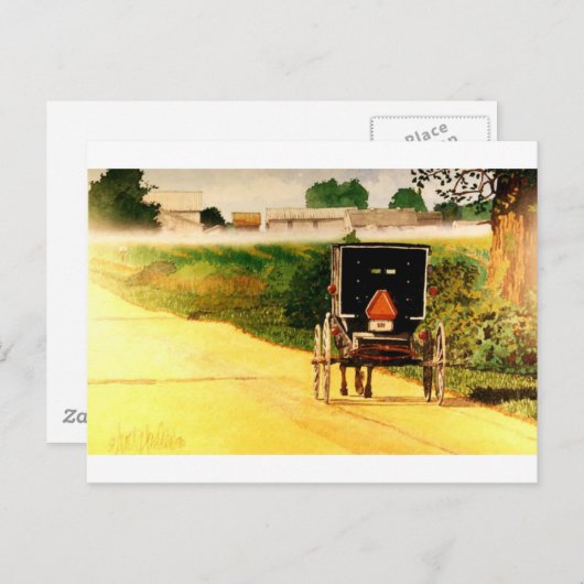 道の下 ポストカード (正面/裏面)