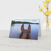 道の乗車Notecard カード (黄色い花)