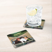 『道の分かれ道』 スクエアペーパーコースター (インサイチュ)