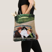 『道の分かれ道』 トートバッグ (クローズアップ)