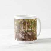 道の印のペンシルバニアのアパラチア山脈の秋 コーヒーマグカップ (正面右)