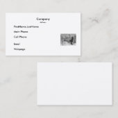 道の名刺/犬のチーム 名刺 (正面/裏面)