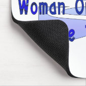 道の女性 マウスパッド (コーナー)