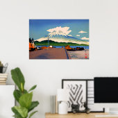 道の富士山とくりき富吉郎1941 ポスター (ホームオフィス)