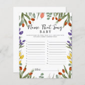 道の小さな山花の秋の名前はその歌 (正面/裏面)