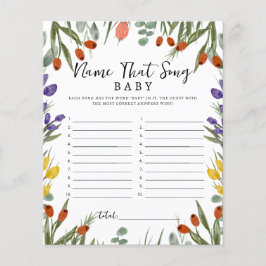 道の小さな山花の秋の名前はその歌