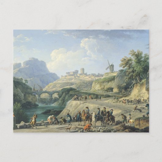 道の建築, 1774 ポストカード (正面)
