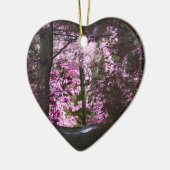 道の感動的なオーナメントのライト セラミックオーナメント (左)