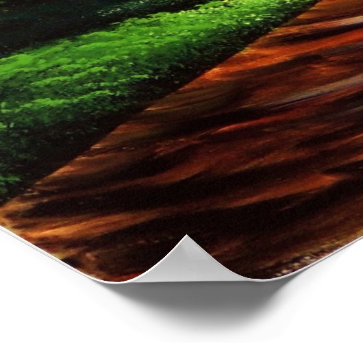 道の明かり ポスター (角)