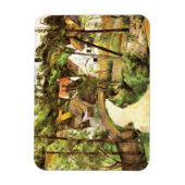 道の曲がりポールセザンヌ  マグネット (縦)