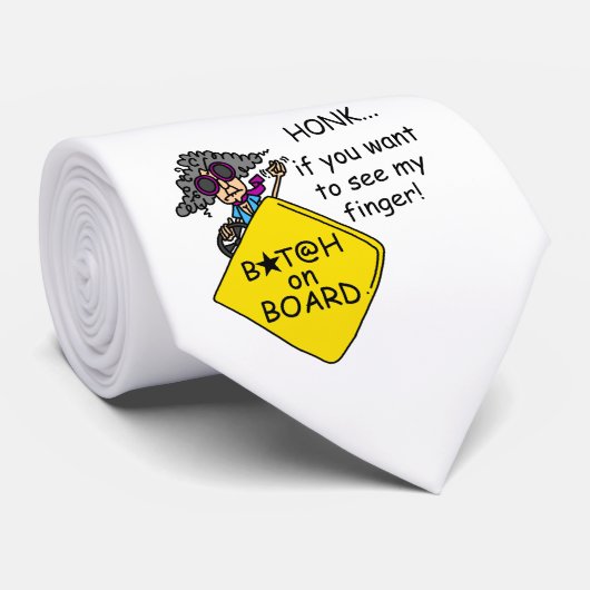 道の激怒のユーモア ネクタイ (ロール)