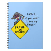 道の激怒のユーモア ノートブック (正面)