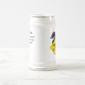 道の激怒のユーモア ビールジョッキ (中央)