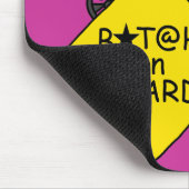 道の激怒のユーモア マウスパッド (コーナー)