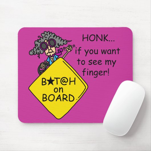 道の激怒のユーモア マウスパッド (マウス)