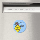 道の激怒のユーモア マグネット (インサイチュ (食洗機))