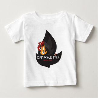 道の火-幼児ワイシャツを離れて ベビーTシャツ