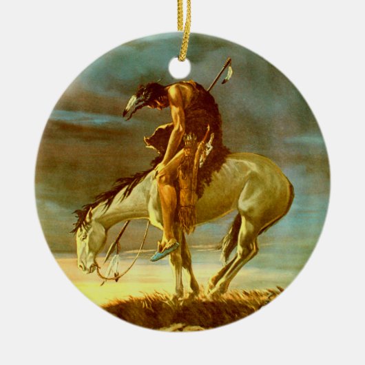 道の端 セラミックオーナメント (正面)