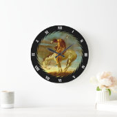 道の端 ラージ壁時計 (ホーム)