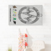 道の組合せシリーズ旗のバージョン2 横断幕 (インサイチュ)