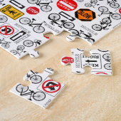 道の規則 ジグソーパズル (側面)