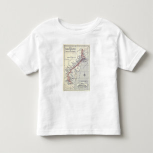 道の調査のプレートへの索引 トドラーTシャツ