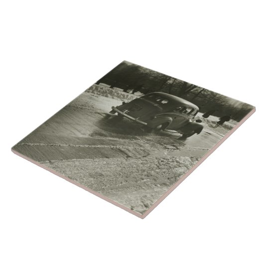 道の車 タイル (側面)