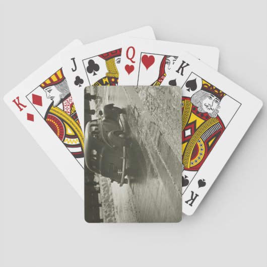 道の車 トランプ (裏面)