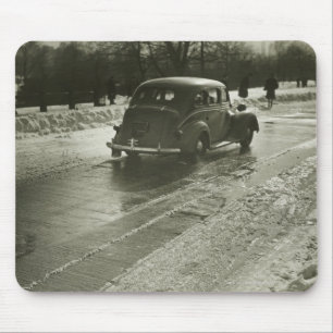 道の車 マウスパッド