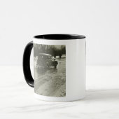 道の車 マグカップ (正面左)