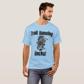 道の連続した石 Tシャツ (正面フル)